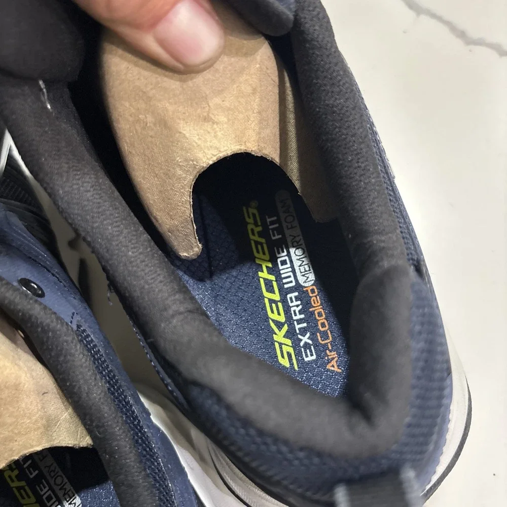 Skechers Crossbar Outdoor Sneaker Extra Wide Size 14
